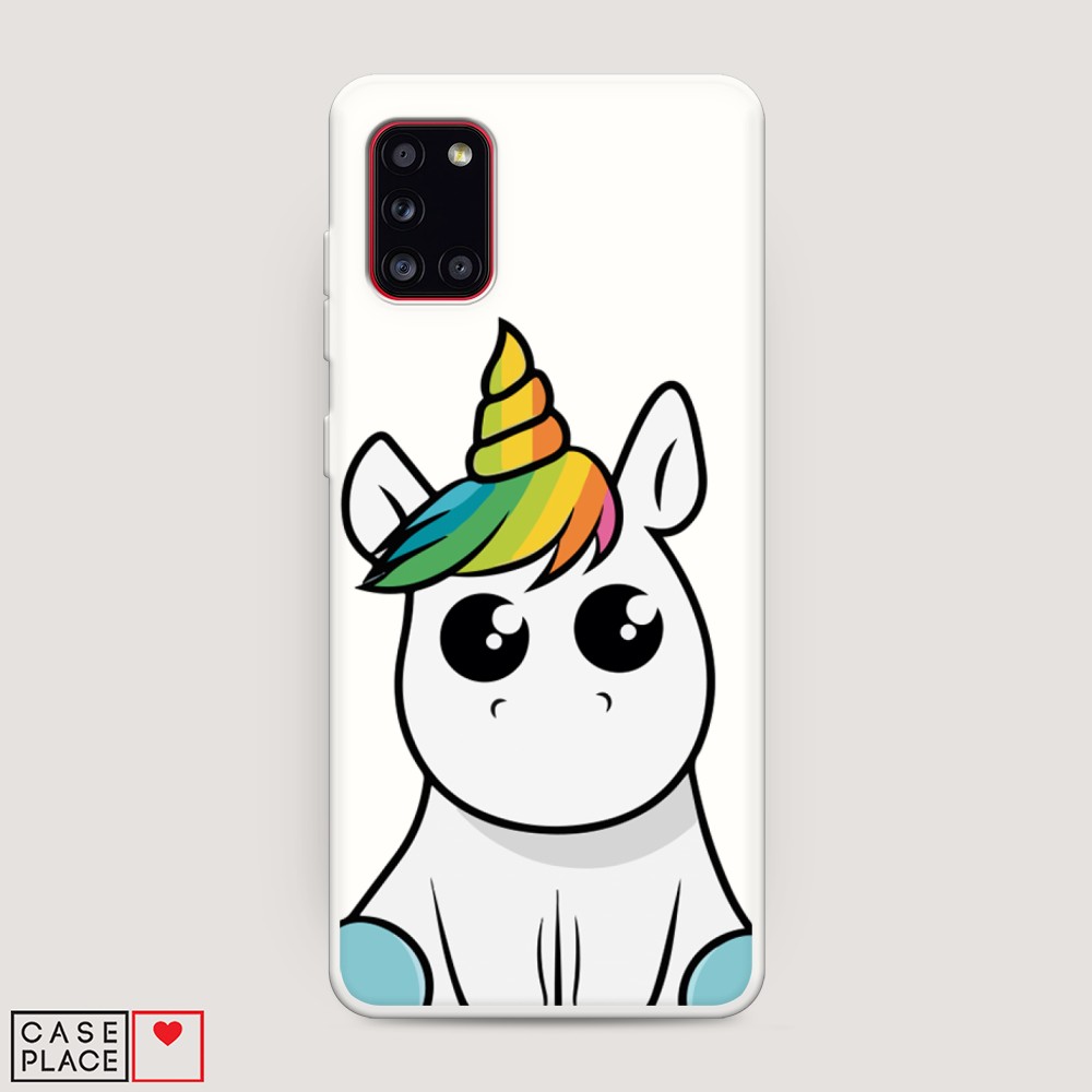 Матовый силиконовый чехол "Глазастый единорог" на Samsung Galaxy A31, Глазастый единорог
Матовый силиконовый чехол "Глазастый единорог" на Samsung Galaxy A31, Глазастый единорог