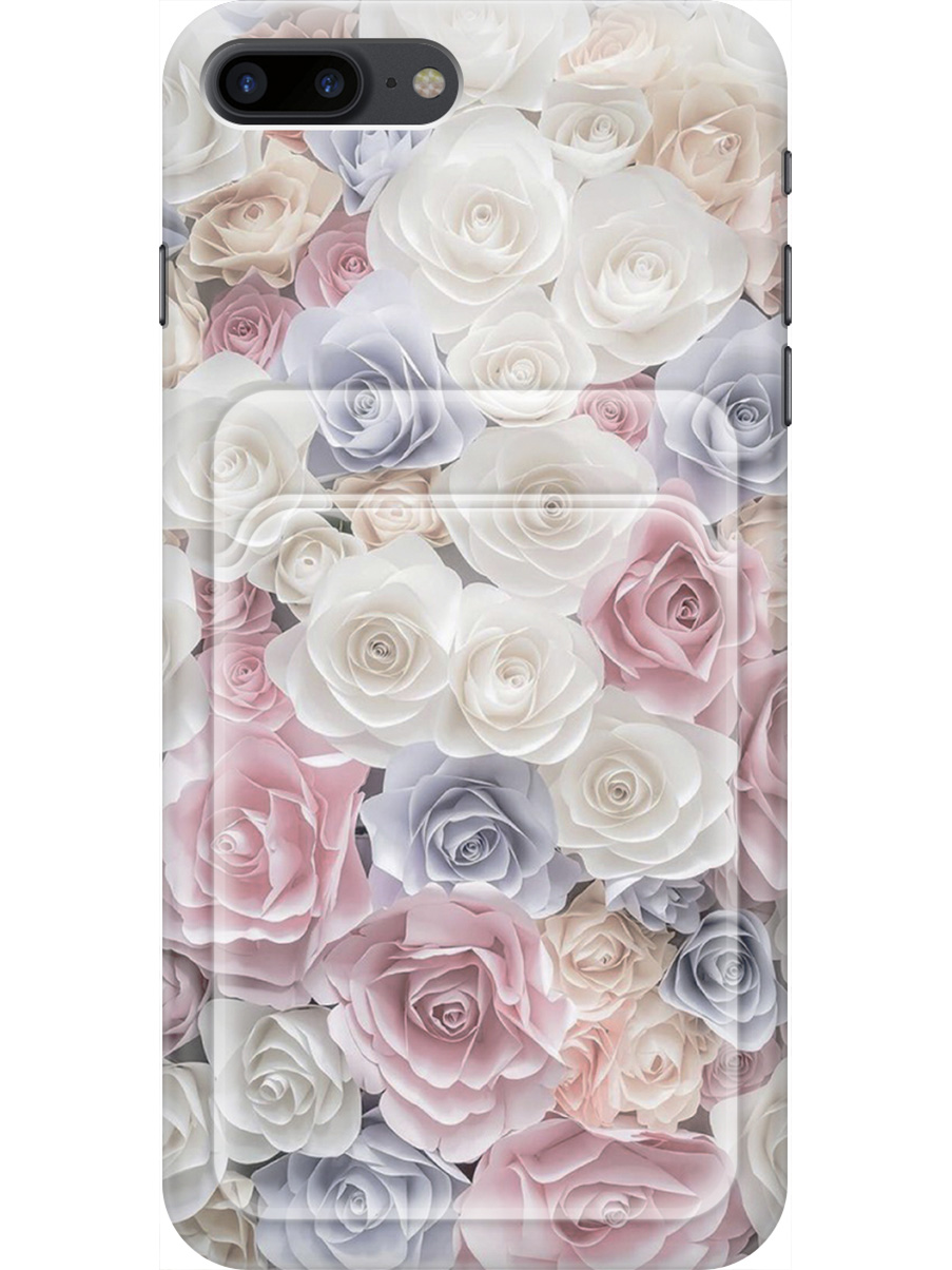 Силиконовый чехол на Apple iPhone 8 Plus/7 Plus с рисунком "Пастельные розы", Белый;розовый;серый, 20012026
Силиконовый чехол на Apple iPhone 8 Plus/7 Plus с рисунком "Пастельные розы", Белый;розовый;серый, 20012026