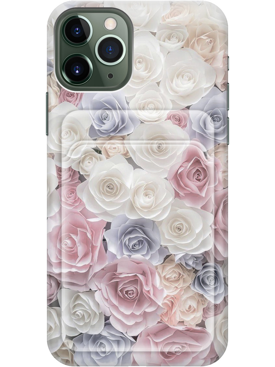 Силиконовый чехол на Apple iPhone 11 Pro Max с рисунком "Пастельные розы", Белый;розовый;серый, 20012024
Силиконовый чехол на Apple iPhone 11 Pro Max с рисунком "Пастельные розы", Белый;розовый;серый, 20012024