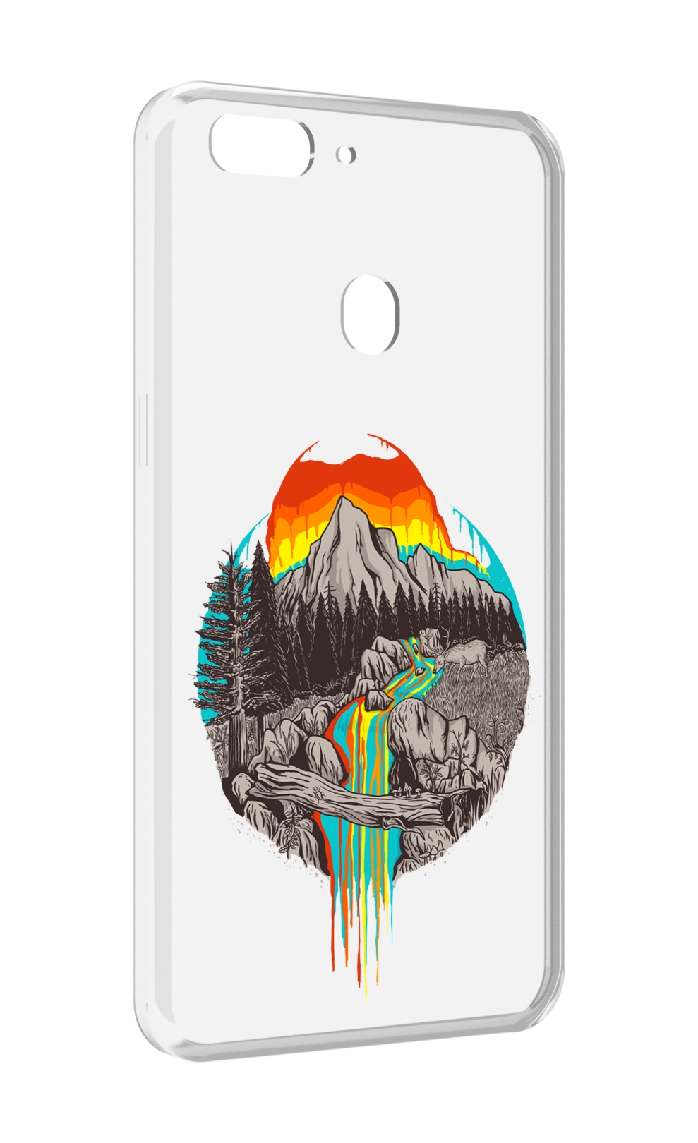 Чехол MyPads Радужный водопад для Oppo Realme 2, Прозрачный, Tocco
Чехол MyPads Радужный водопад для Oppo Realme 2, Прозрачный, Tocco