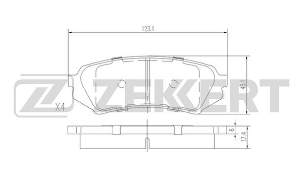 Колодки тормозные Lexus LX (UZJ100) 02-; Toyota LC 100 98- задние дисковые (GDB3198) Zekke
Колодки тормозные Lexus LX (UZJ100) 02-; Toyota LC 100 98- задние дисковые (GDB3198) Zekke