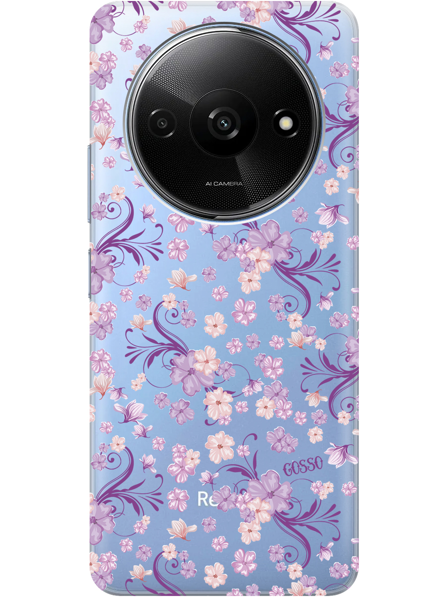 Силиконовый чехол на Xiaomi Redmi A3 с рисунком "Lilac Flowers" прозрачный, Прозрачный;фиолетовый, 20012118
Силиконовый чехол на Xiaomi Redmi A3 с рисунком "Lilac Flowers" прозрачный, Прозрачный;фиолетовый, 20012118