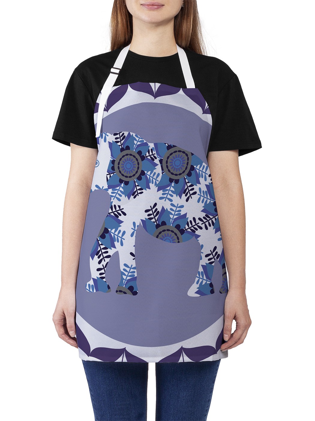 Фартук женский JoyArty для готовки "Зимний слон", универсальный размер
Фартук женский JoyArty для готовки "Зимний слон", универсальный размер