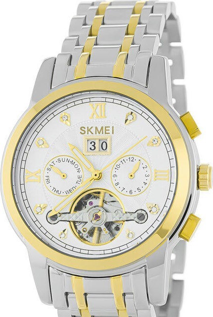 Наручные часы унисекс Skmei Skmei M029TGDSI gold/silver-silver, Skmei M029TGDSI gold/silver-silver
Наручные часы унисекс Skmei Skmei M029TGDSI gold/silver-silver, Skmei M029TGDSI gold/silver-silver