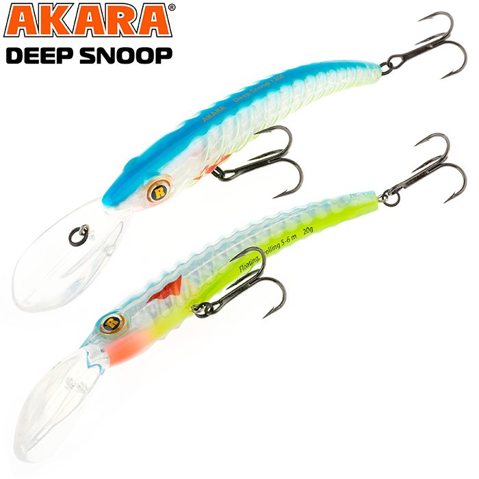 Воблер Akara Deep Snoop 120F 20 гр 5/7 oz 4,7 in A55, Разноцветный, Deep Snoop
Воблер Akara Deep Snoop 120F 20 гр 5/7 oz 4,7 in A55, Разноцветный, Deep Snoop