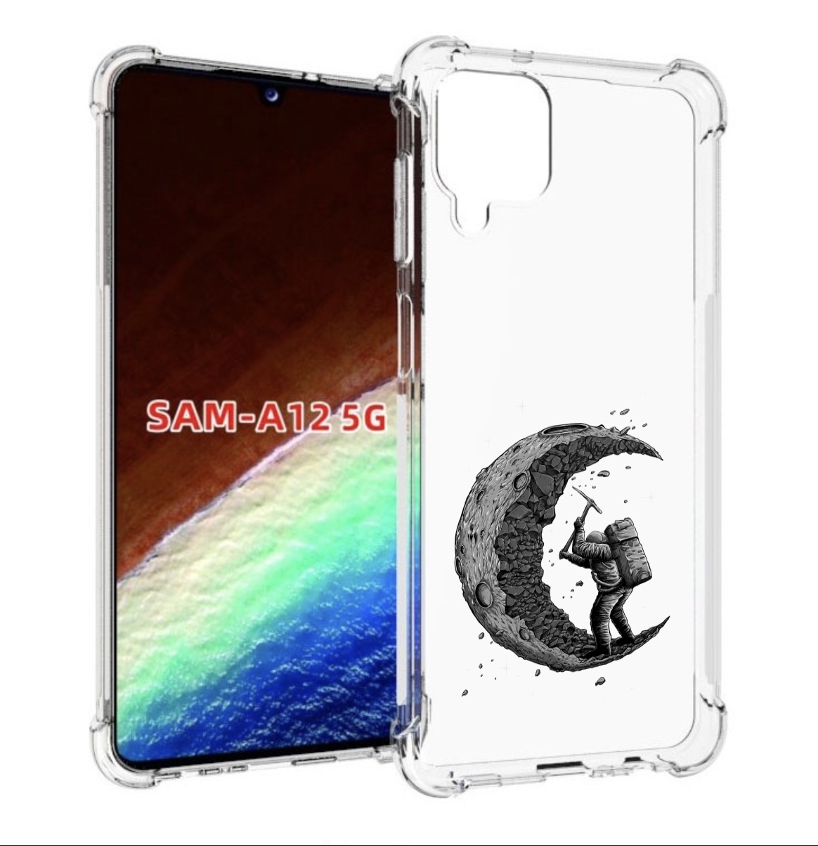Чехол MyPads камненная луна для Samsung Galaxy A12 (SM-A125F) 2020/21/A12 Nacho SM-A127F, Прозрачный, Tocco
Чехол MyPads камненная луна для Samsung Galaxy A12 (SM-A125F) 2020/21/A12 Nacho SM-A127F, Прозрачный, Tocco