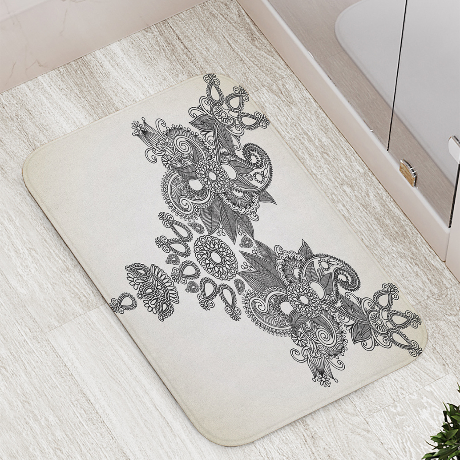 Коврик противоскользящий JoyArty "Орнаментальный символ" для ванной,сауны,бассейна,77х52см, Орнаментальный символ 
Коврик противоскользящий JoyArty "Орнаментальный символ" для ванной,сауны,бассейна,77х52см, Орнаментальный символ