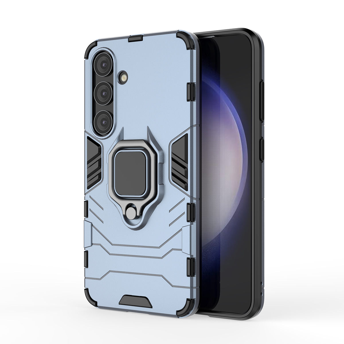 Противоударный чехол с кольцом Panther Case для Samsung Galaxy S24, синий, Panther Case
Противоударный чехол с кольцом Panther Case для Samsung Galaxy S24, синий, Panther Case