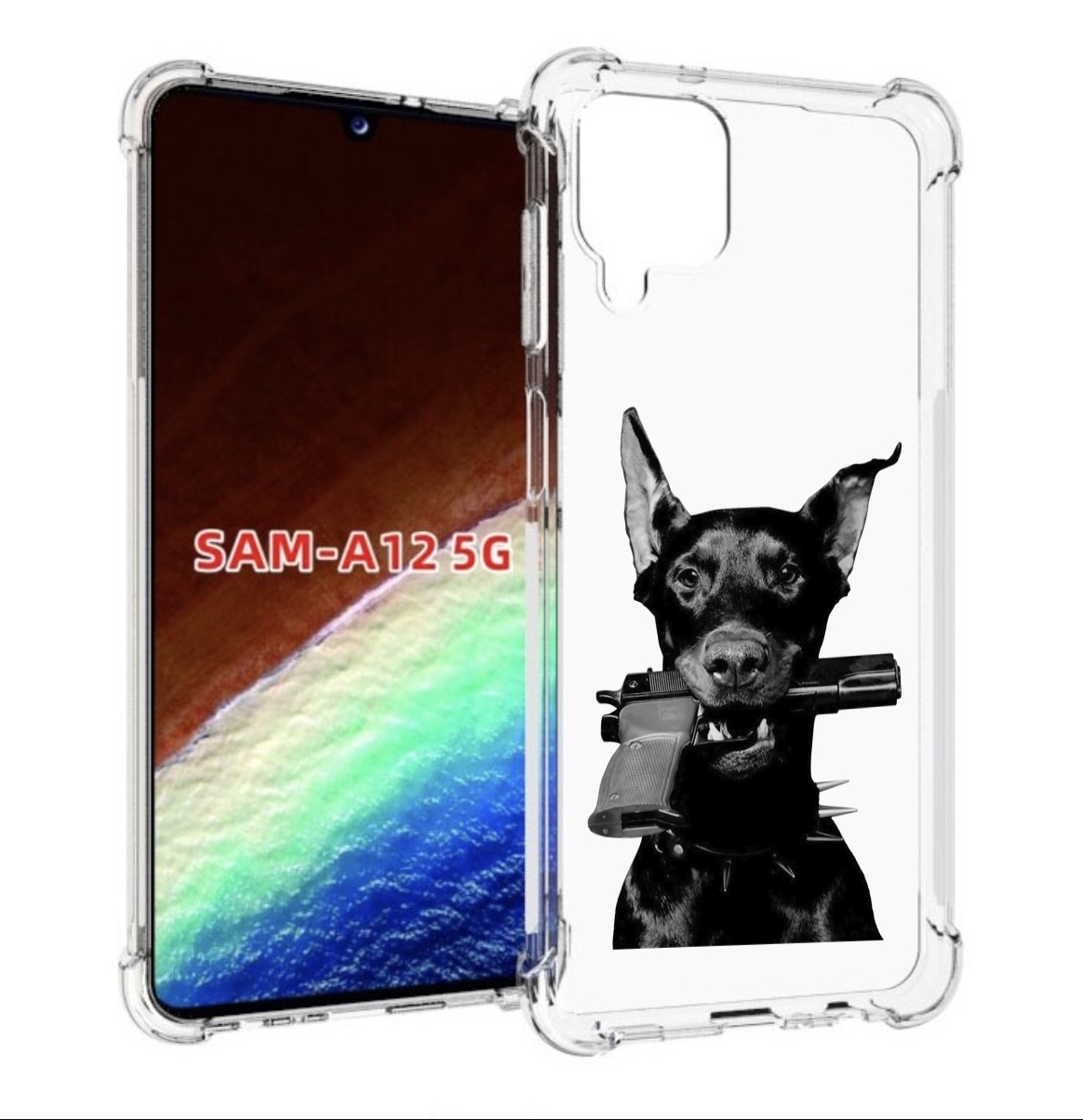 Чехол MyPads доберман с пистолетом для Samsung Galaxy A12 (SM-A125F) 2020/21, Прозрачный, Tocco
Чехол MyPads доберман с пистолетом для Samsung Galaxy A12 (SM-A125F) 2020/21, Прозрачный, Tocco