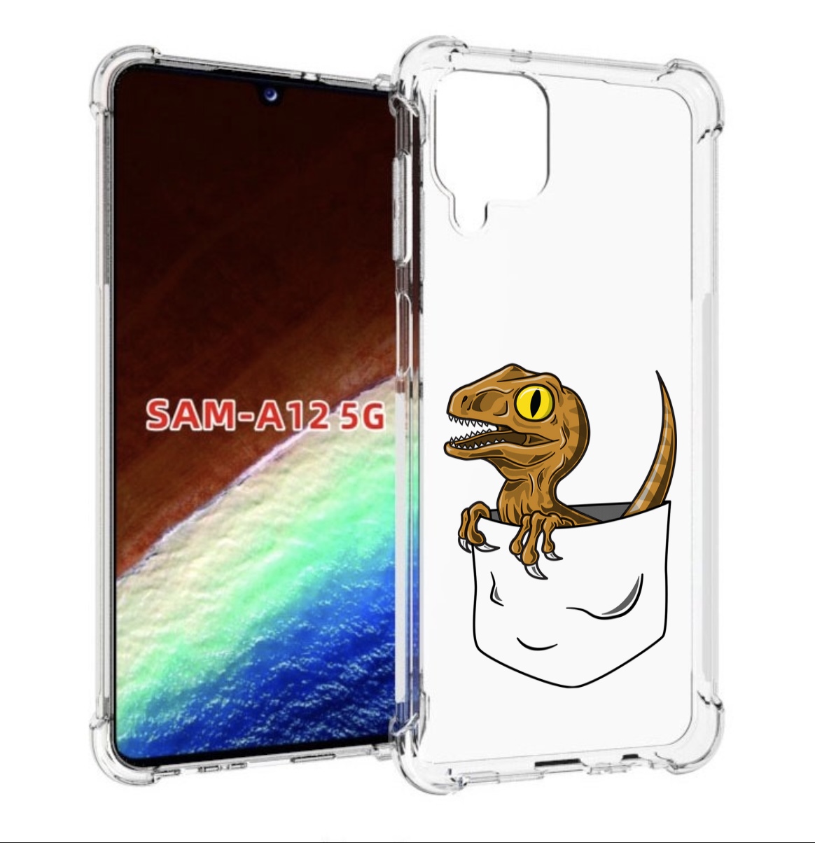 Чехол MyPads динозавр в кармане для Samsung Galaxy A12 (SM-A125F) 2020/21, Прозрачный, Tocco
Чехол MyPads динозавр в кармане для Samsung Galaxy A12 (SM-A125F) 2020/21, Прозрачный, Tocco