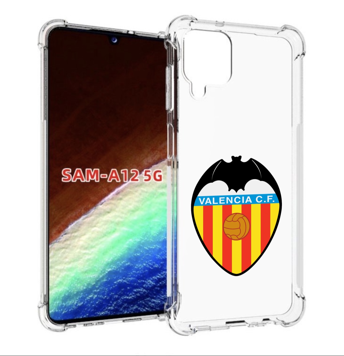 Чехол MyPads фк-валенсия-2 для Samsung Galaxy A12 (SM-A125F) 2020/21/A12 Nacho SM-A127F, Прозрачный, Tocco
Чехол MyPads фк-валенсия-2 для Samsung Galaxy A12 (SM-A125F) 2020/21/A12 Nacho SM-A127F, Прозрачный, Tocco