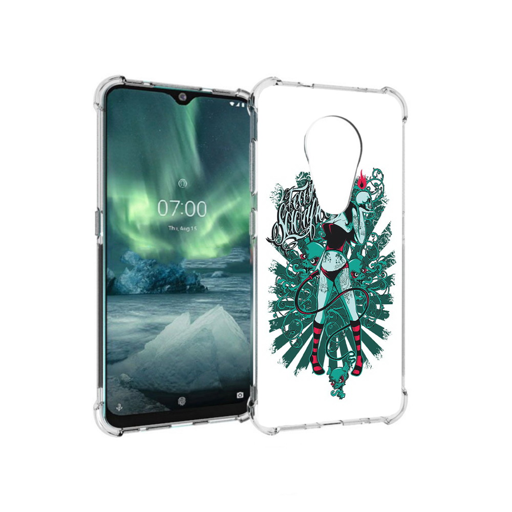 Чехол MyPads Tocco для Nokia 7.2 нарисованная девушка в татуировках (PT139171.105.499), Прозрачный, Tocco
Чехол MyPads Tocco для Nokia 7.2 нарисованная девушка в татуировках (PT139171.105.499), Прозрачный, Tocco