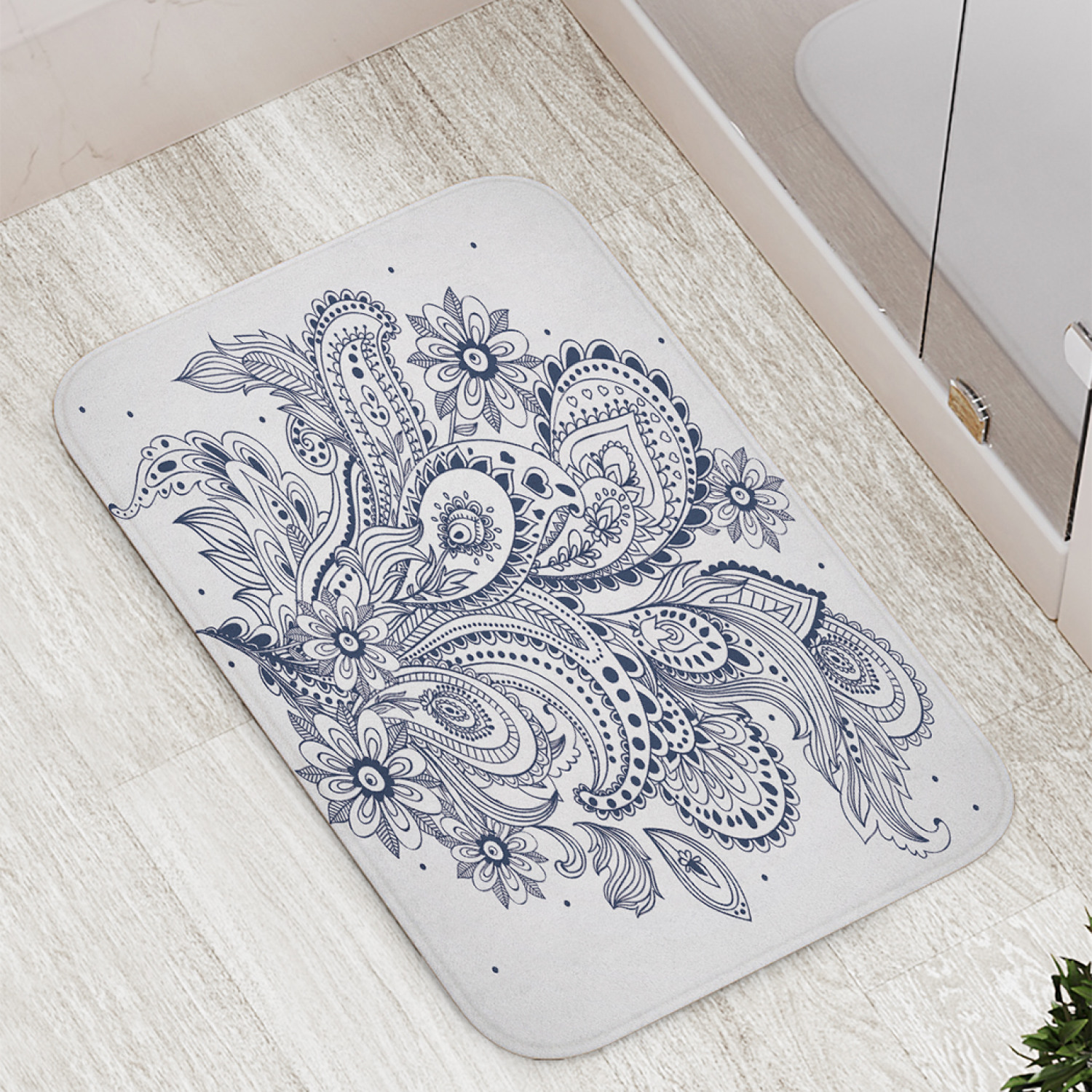 Коврик JoyArty "Орнаментальное цветение" для ванной, сауны, бассейна, 77х52 см, Орнаментальное цветение
Коврик JoyArty "Орнаментальное цветение" для ванной, сауны, бассейна, 77х52 см, Орнаментальное цветение