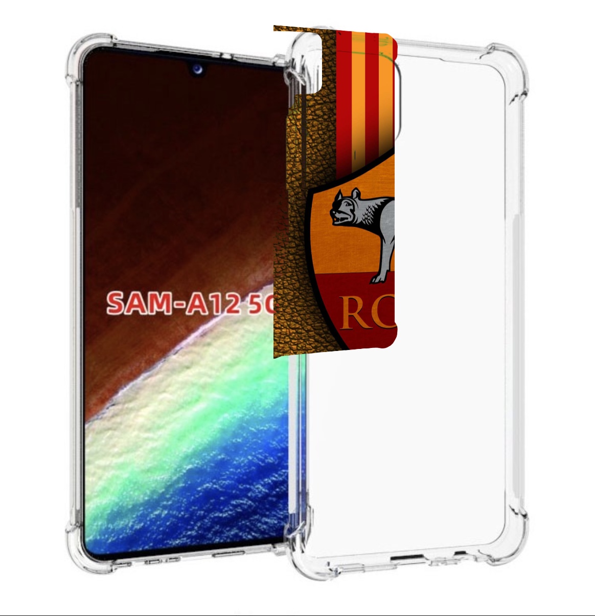 Чехол MyPads фк рома для Samsung Galaxy A12 (SM-A125F) 2020/21/A12 Nacho SM-A127F, Прозрачный, Tocco
Чехол MyPads фк рома для Samsung Galaxy A12 (SM-A125F) 2020/21/A12 Nacho SM-A127F, Прозрачный, Tocco