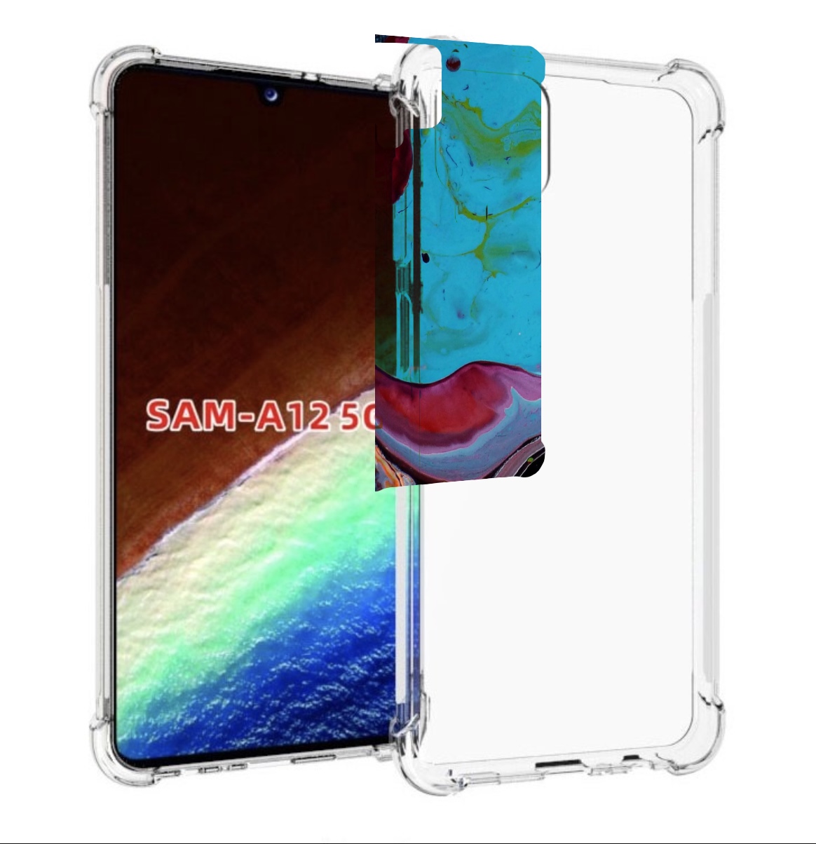 Чехол MyPads смешанные краски для Samsung Galaxy A12 (SM-A125F) 2020/21/A12 Nacho SM-A127F, Прозрачный, Tocco
Чехол MyPads смешанные краски для Samsung Galaxy A12 (SM-A125F) 2020/21/A12 Nacho SM-A127F, Прозрачный, Tocco