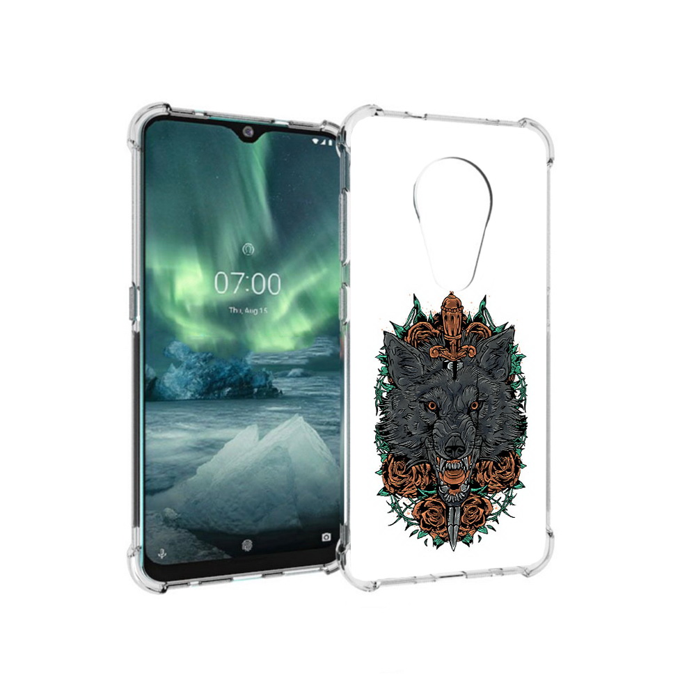 Чехол MyPads Tocco для Nokia 7.2 красивый злой волк (PT139171.105.409), Прозрачный, Tocco
Чехол MyPads Tocco для Nokia 7.2 красивый злой волк (PT139171.105.409), Прозрачный, Tocco