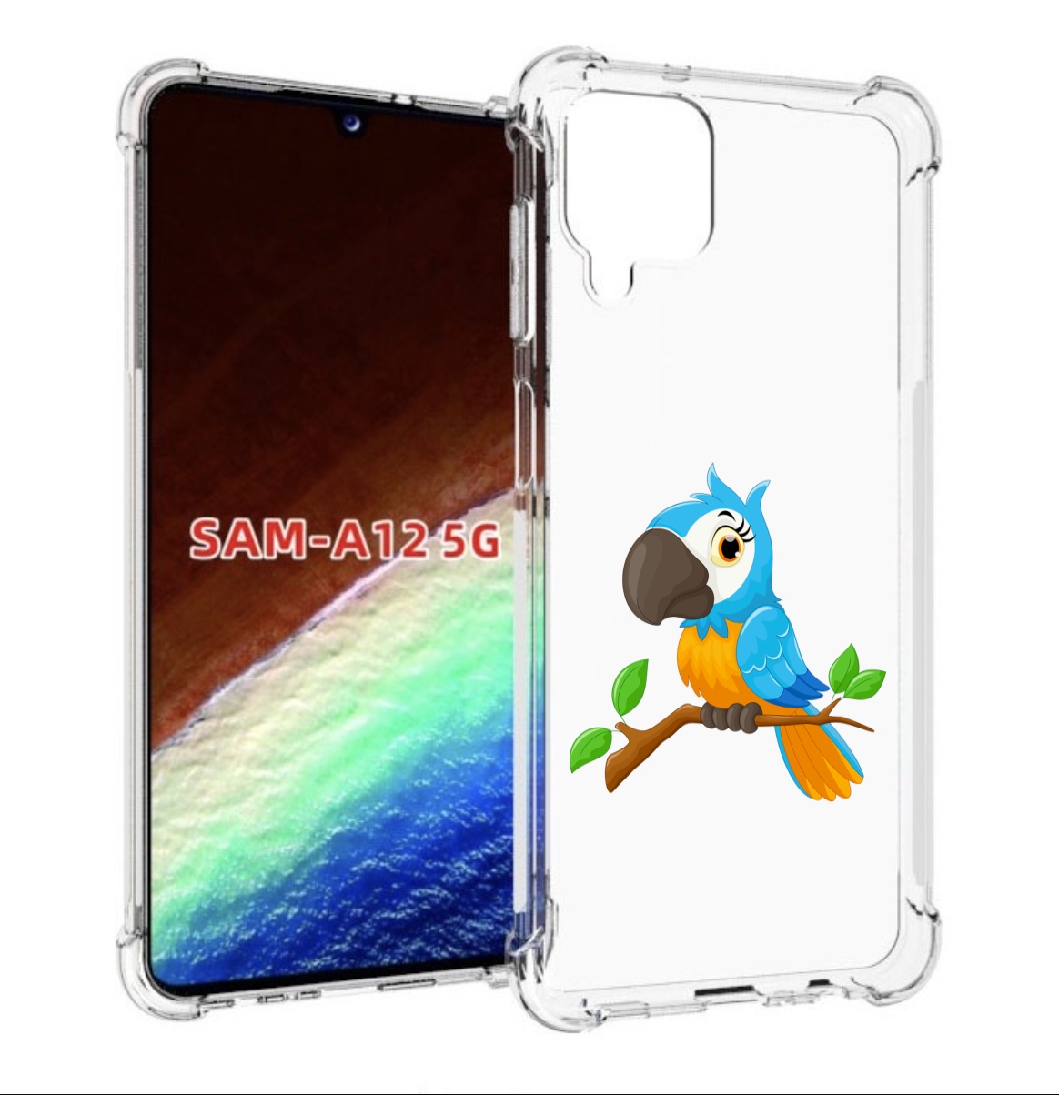 Чехол MyPads попугайчик детский для Samsung Galaxy A12 (SM-A125F) 2020/21, Прозрачный, Tocco
Чехол MyPads попугайчик детский для Samsung Galaxy A12 (SM-A125F) 2020/21, Прозрачный, Tocco