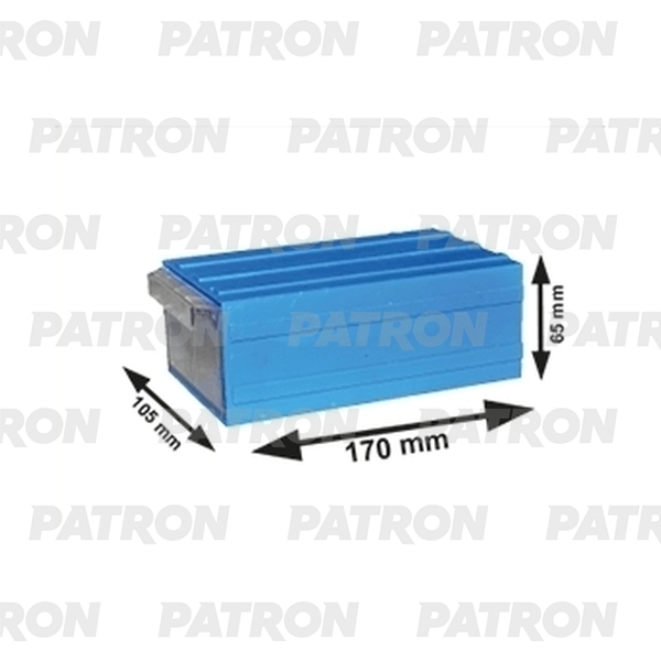 PATRON P37-BOX S Контейнер пластиковый Для хранения синий составной 105X6,5X170mm 1шт 
PATRON P37-BOX S Контейнер пластиковый Для хранения синий составной 105X6,5X170mm 1шт