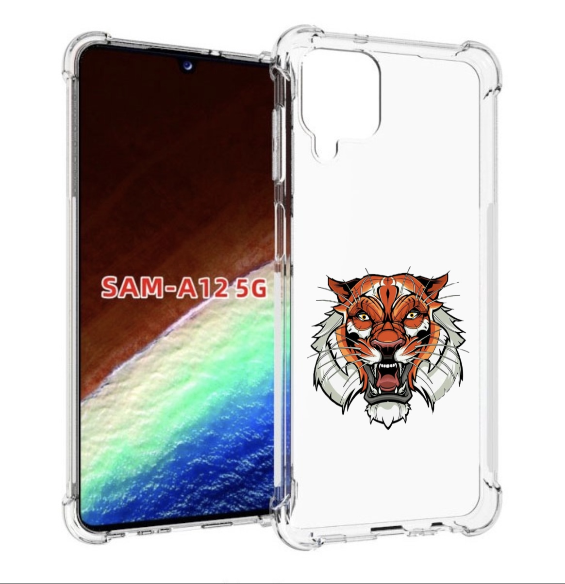 Чехол MyPads оранжевый седой тигр для Samsung Galaxy A12 (SM-A125F) 2020/21, Прозрачный, Tocco
Чехол MyPads оранжевый седой тигр для Samsung Galaxy A12 (SM-A125F) 2020/21, Прозрачный, Tocco