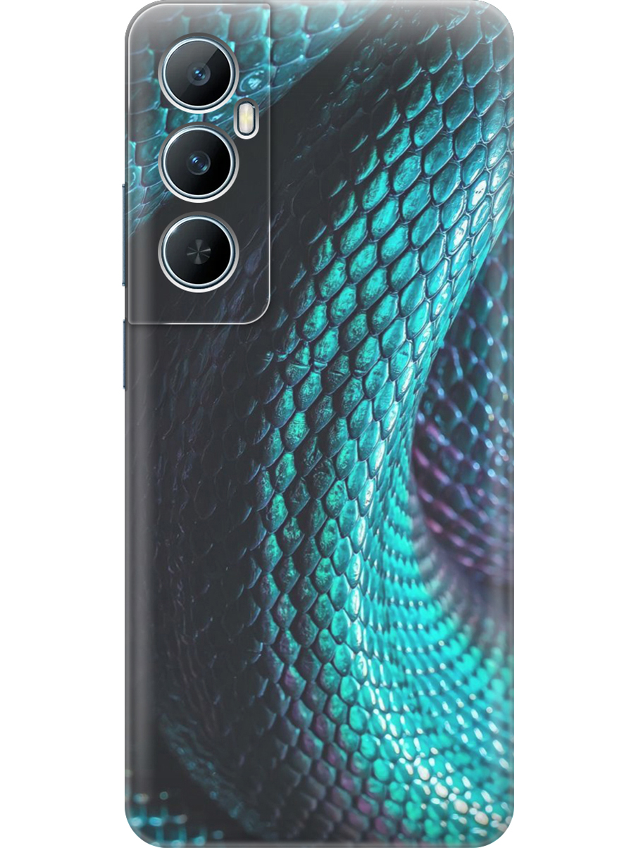 Силиконовый чехол на Realme C65 с принтом "Змеиная кожа", Прозрачный;зеленый;синий, 783983832
Силиконовый чехол на Realme C65 с принтом "Змеиная кожа", Прозрачный;зеленый;синий, 783983832