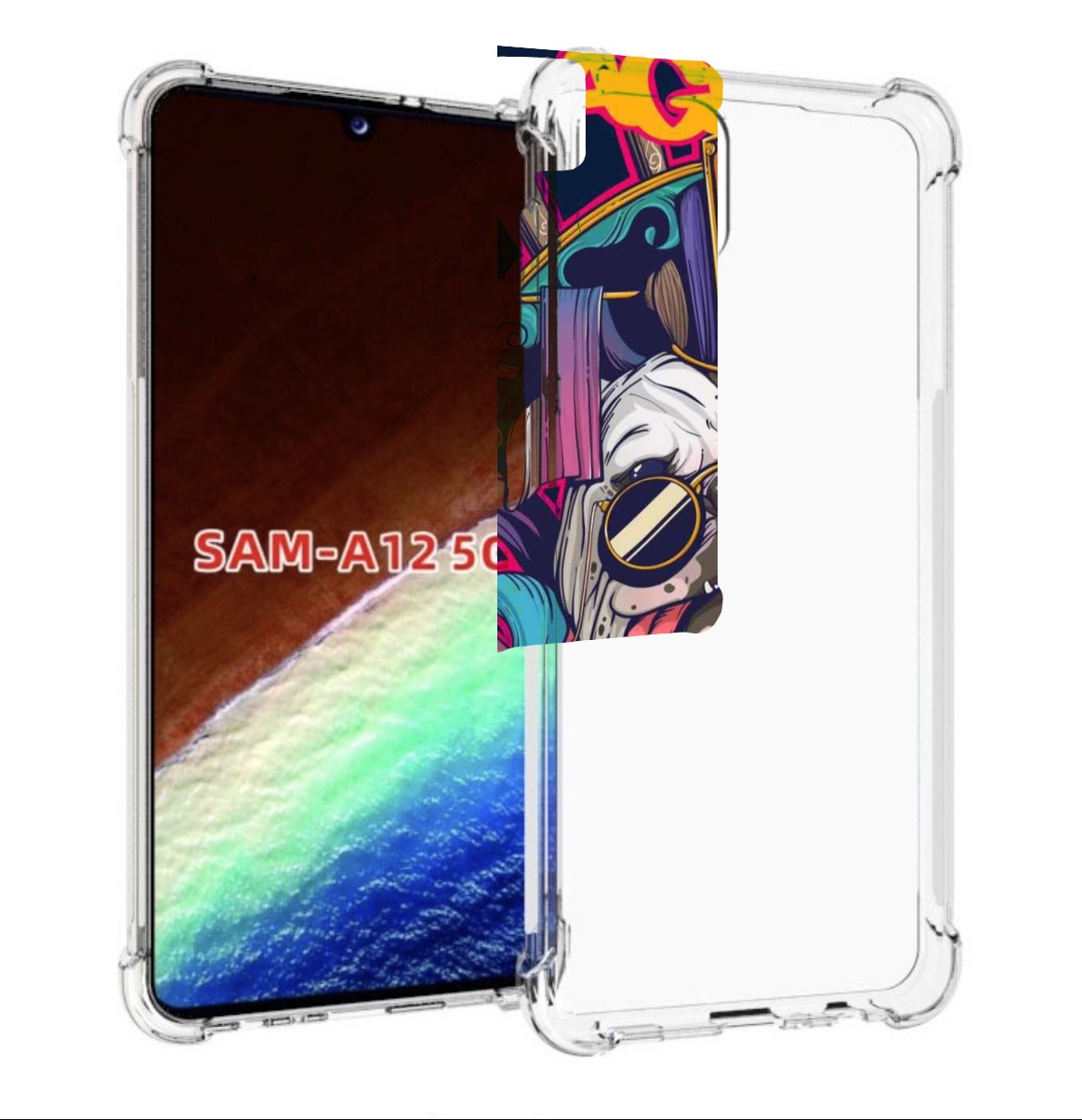 Чехол MyPads мопс агро яркая для Samsung Galaxy A12 (SM-A125F) 2020/21/A12 Nacho SM-A127F, Прозрачный, Tocco
Чехол MyPads мопс агро яркая для Samsung Galaxy A12 (SM-A125F) 2020/21/A12 Nacho SM-A127F, Прозрачный, Tocco