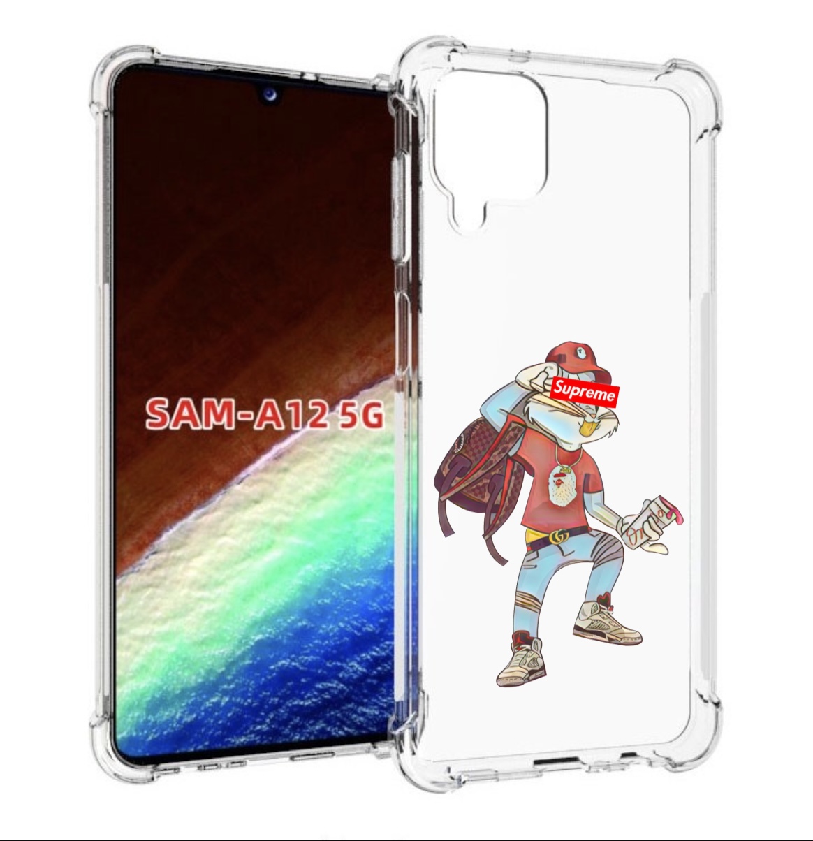 Чехол MyPads моднявый-заяц детский для Samsung Galaxy A12 (SM-A125F) 2020/21, Прозрачный, Tocco
Чехол MyPads моднявый-заяц детский для Samsung Galaxy A12 (SM-A125F) 2020/21, Прозрачный, Tocco