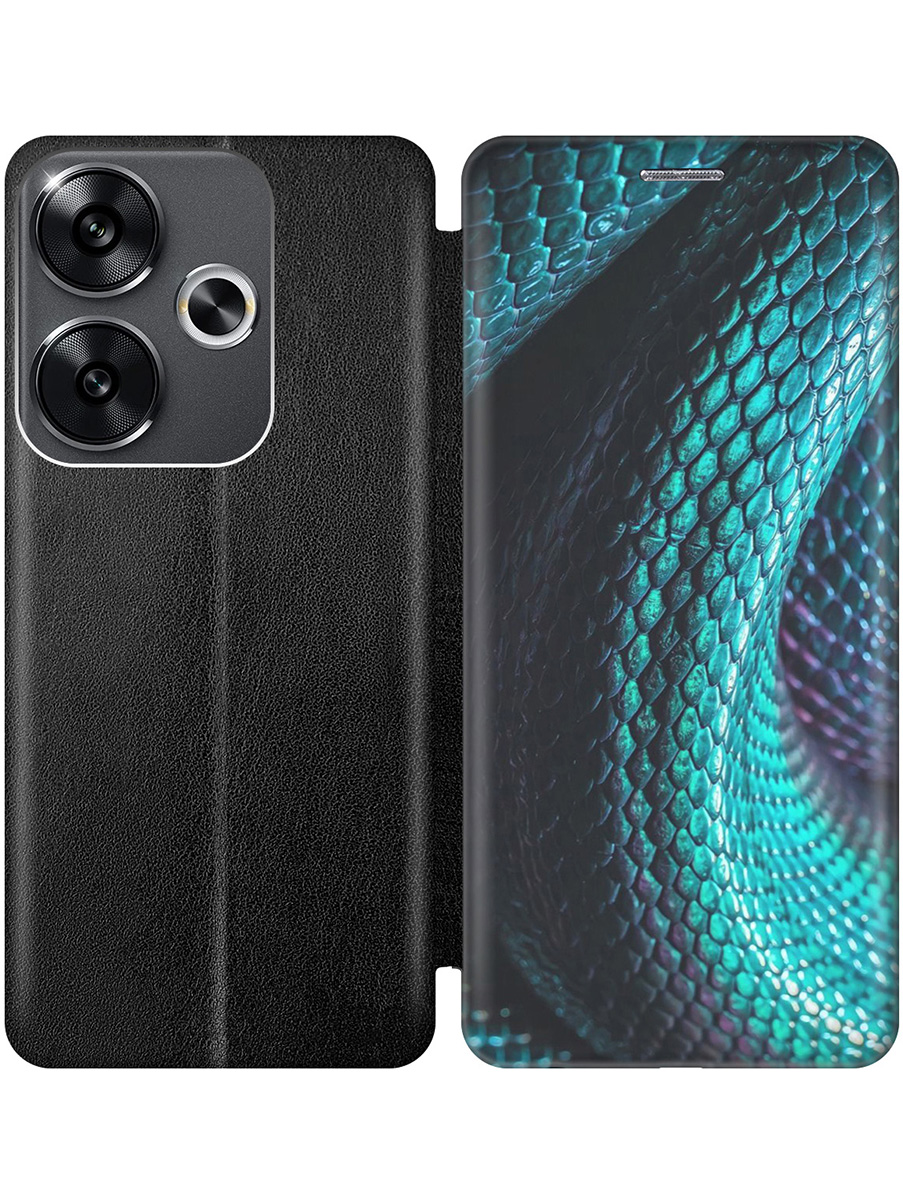 Чехол-книжка на Xiaomi Redmi Turbo 3, Poco F6 с принтом "Змеиная кожа" черный, Черный;зеленый;синий, 783980832
Чехол-книжка на Xiaomi Redmi Turbo 3, Poco F6 с принтом "Змеиная кожа" черный, Черный;зеленый;синий, 783980832