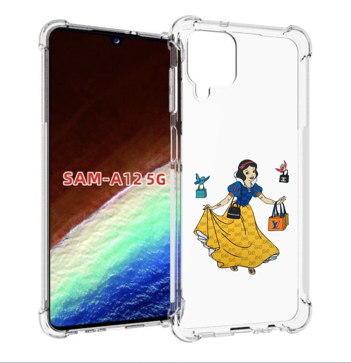 Чехол MyPads модная-принцесса женский для Samsung Galaxy A12 (SM-A125F) 2020/21, Прозрачный, Tocco
Чехол MyPads модная-принцесса женский для Samsung Galaxy A12 (SM-A125F) 2020/21, Прозрачный, Tocco