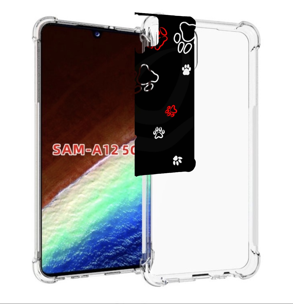 Чехол MyPads кошачьи-лапки для Samsung Galaxy A12 (SM-A125F) 2020/21/A12 Nacho SM-A127F, Прозрачный, Tocco
Чехол MyPads кошачьи-лапки для Samsung Galaxy A12 (SM-A125F) 2020/21/A12 Nacho SM-A127F, Прозрачный, Tocco