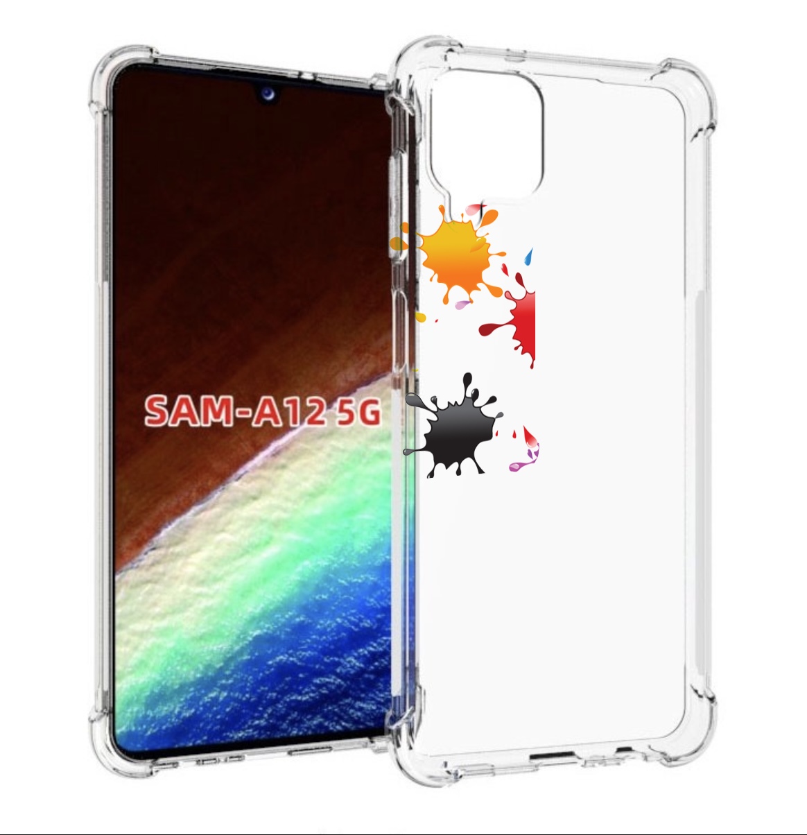 Чехол MyPads кляксы для Samsung Galaxy A12 (SM-A125F) 2020/21/A12 Nacho SM-A127F, Прозрачный, Tocco
Чехол MyPads кляксы для Samsung Galaxy A12 (SM-A125F) 2020/21/A12 Nacho SM-A127F, Прозрачный, Tocco