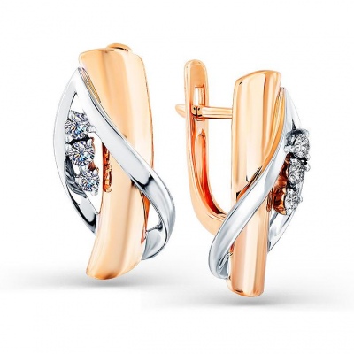 Серьги из комбинированного золота с 6 бриллиантами Master Brilliant 2-408139-00-00, 2-408139-00-00
Серьги из комбинированного золота с 6 бриллиантами Master Brilliant 2-408139-00-00, 2-408139-00-00