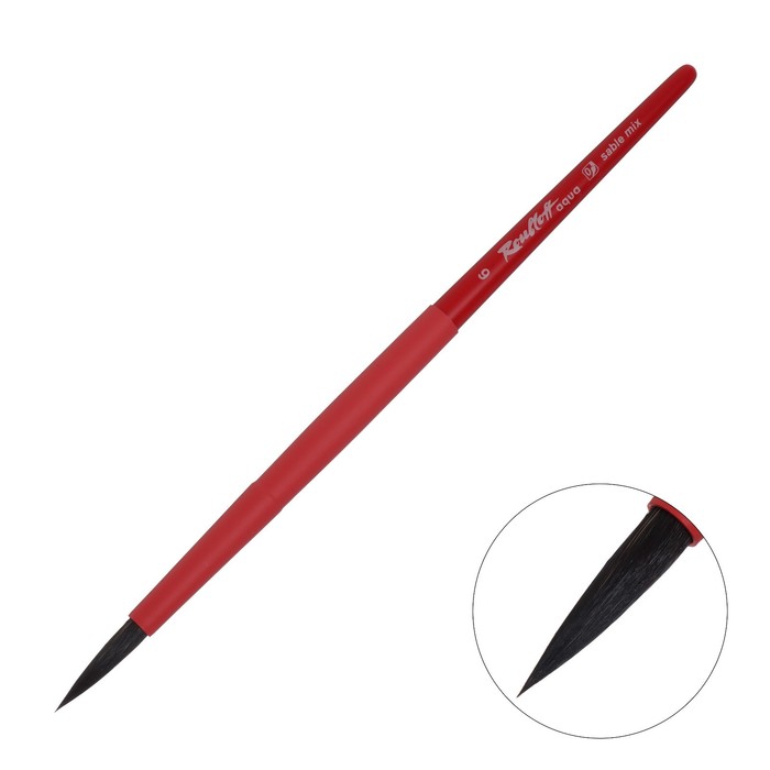 Кисть Roubloff соболь-микс серия Red round № 6 ручка короткая красная/ покрытие обоймы sof, Кисти серии Red round
Кисть Roubloff соболь-микс серия Red round № 6 ручка короткая красная/ покрытие обоймы sof, Кисти серии Red round