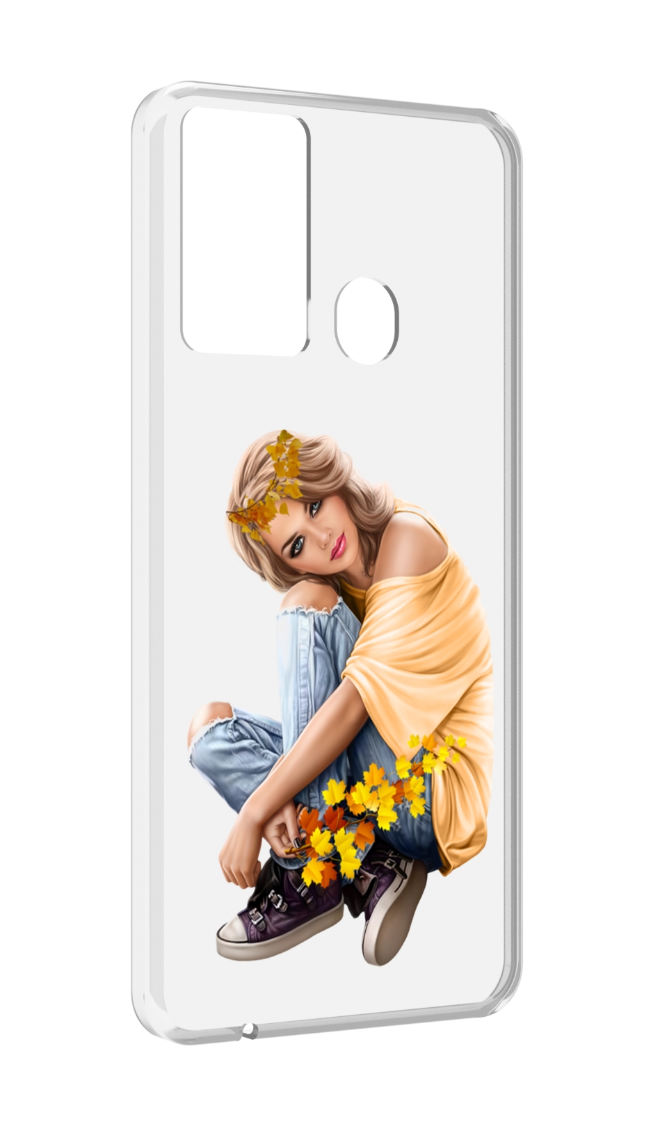 Чехол MyPads девушка-в-цветочками женский для Itel P37/Itel Vision 2S, Прозрачный, Tocco
Чехол MyPads девушка-в-цветочками женский для Itel P37/Itel Vision 2S, Прозрачный, Tocco