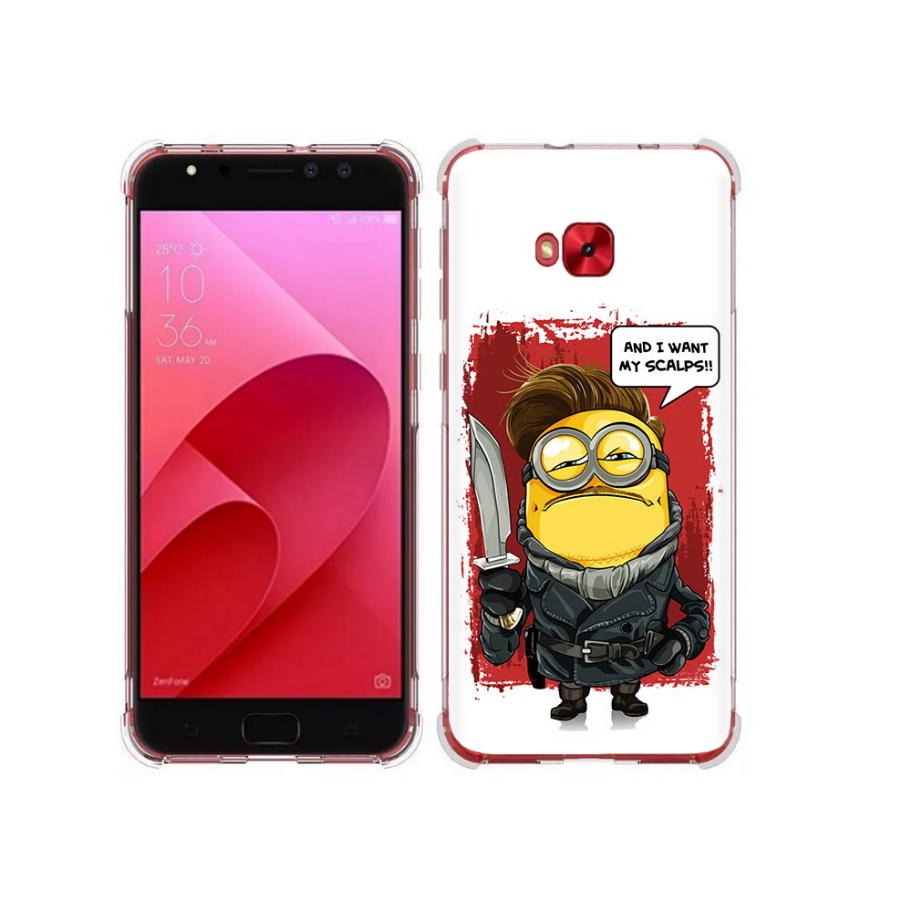 Чехол MyPads Tocco для Asus ZenFone 4 Selfie миньон убийца (PT76274.652.477), Прозрачный, Tocco
Чехол MyPads Tocco для Asus ZenFone 4 Selfie миньон убийца (PT76274.652.477), Прозрачный, Tocco