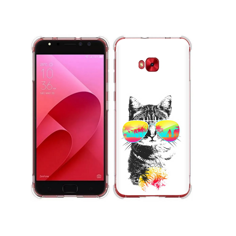 Чехол MyPads Tocco для Asus ZenFone 4 Selfie крутой кот (PT76274.652.425), Прозрачный, Tocco
Чехол MyPads Tocco для Asus ZenFone 4 Selfie крутой кот (PT76274.652.425), Прозрачный, Tocco