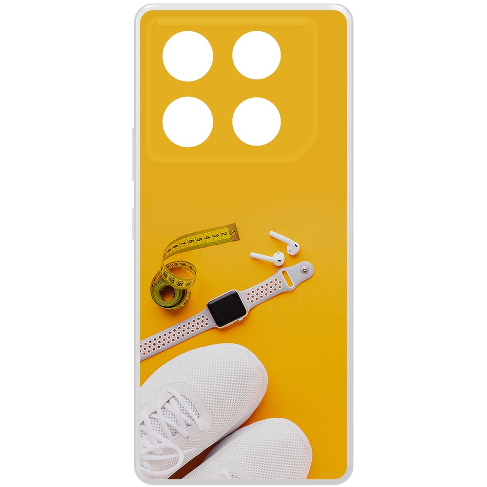 Чехол-накладка Krutoff Clear Case Кроссовки женские Фитнес для INFINIX GT 20 Pro, Прозрачный
Чехол-накладка Krutoff Clear Case Кроссовки женские Фитнес для INFINIX GT 20 Pro, Прозрачный