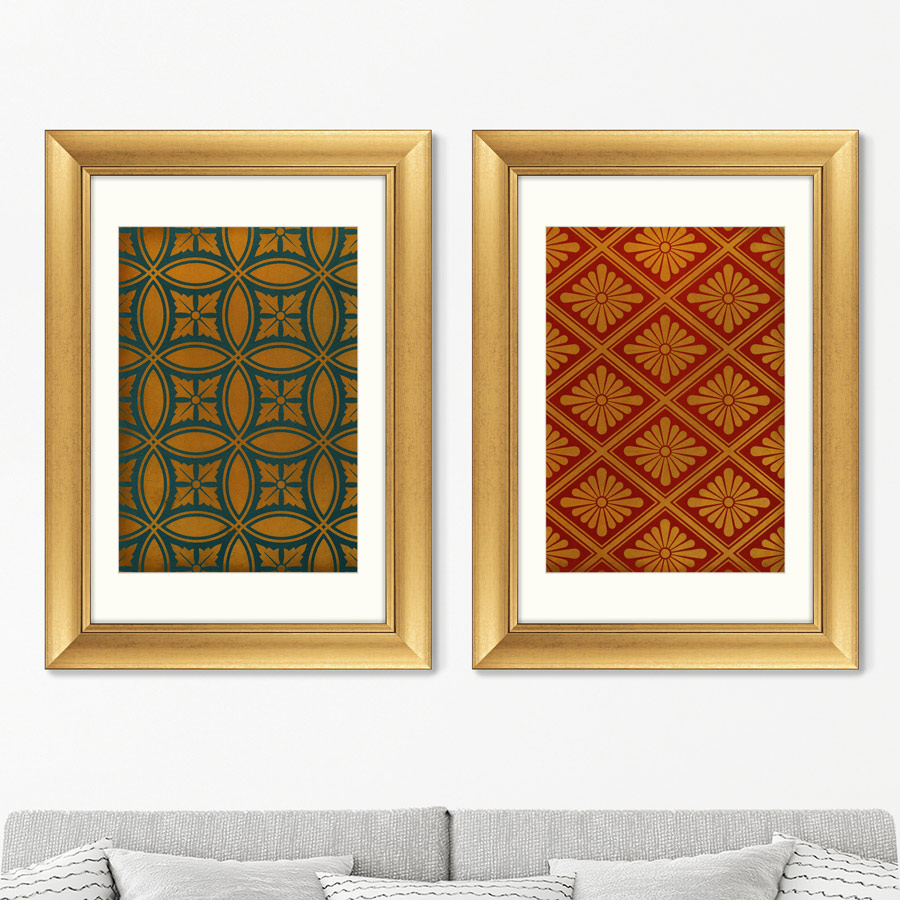 Набор из 2-х репродукций картин в раме Vintage Japanese pattern II 1892г. 50,5х70,5см
Набор из 2-х репродукций картин в раме Vintage Japanese pattern II 1892г. 50,5х70,5см