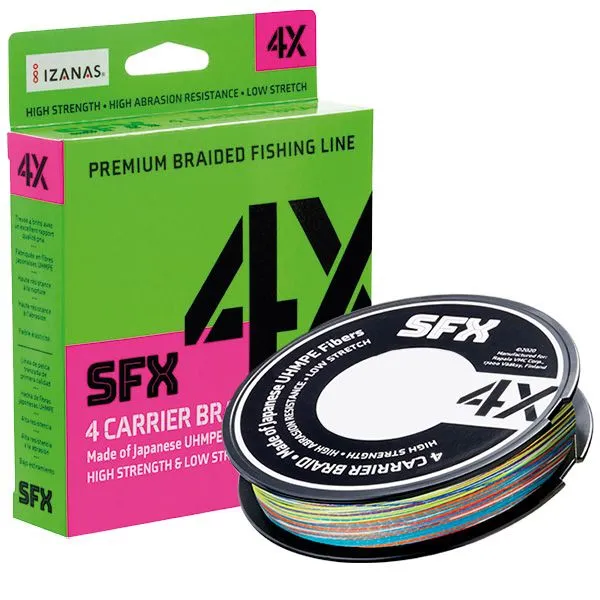 Плетеный шнур для рыбалки Sufix SFX 4X (0.185 / 10 / 300 / 1.2 / 28.6 / 4 / разноцветный /, SFX 4X
Плетеный шнур для рыбалки Sufix SFX 4X (0.185 / 10 / 300 / 1.2 / 28.6 / 4 / разноцветный /, SFX 4X