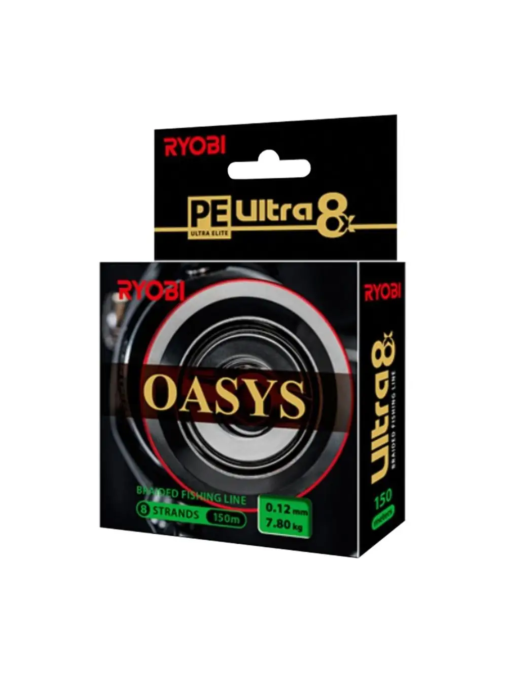 Плетеный шнур для рыбалки RYOBI OASYS 0,60mm 150m (Dark Green / темно-зеленый / 0.12 /, OASYS
Плетеный шнур для рыбалки RYOBI OASYS 0,60mm 150m (Dark Green / темно-зеленый / 0.12 /, OASYS