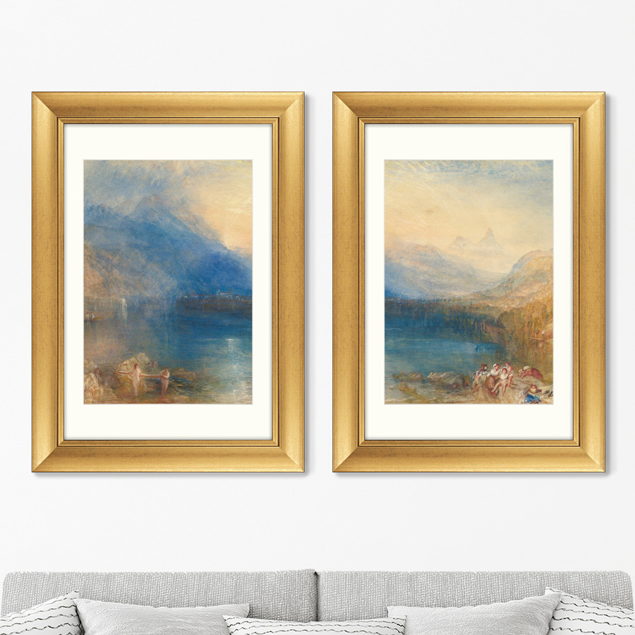 Набор из 2-х репродукций картин в раме The Lake of Zug 1842г. Размер каждой 50,5х70,5см
Набор из 2-х репродукций картин в раме The Lake of Zug 1842г. Размер каждой 50,5х70,5см