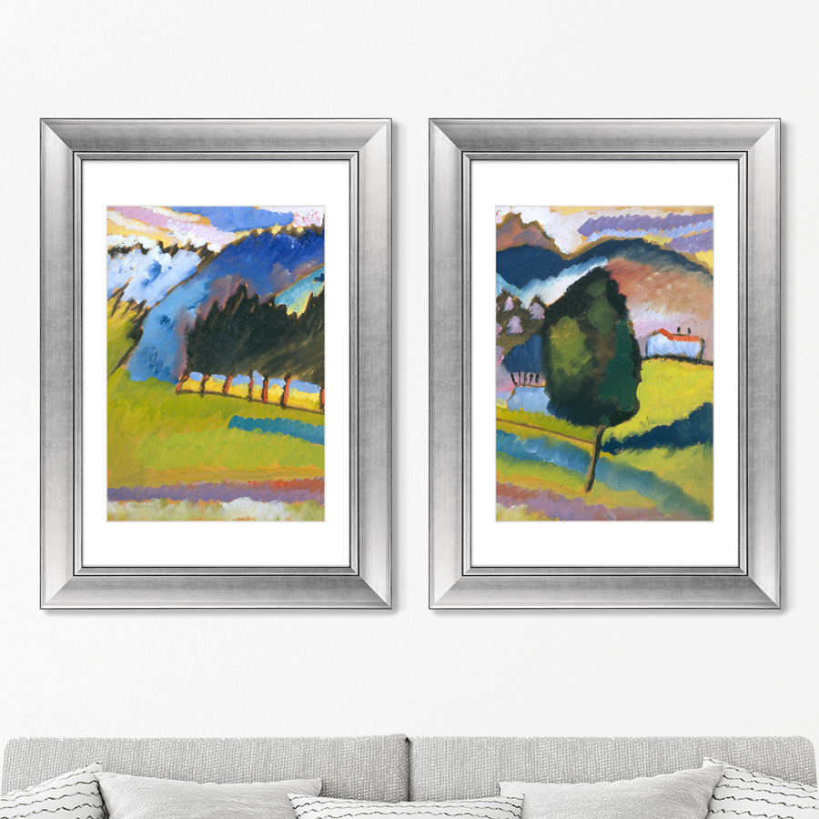 Набор из 2-х репродукций картин в раме Landscape with Rolling Hills 1910г. 50,5х70,5см
Набор из 2-х репродукций картин в раме Landscape with Rolling Hills 1910г. 50,5х70,5см