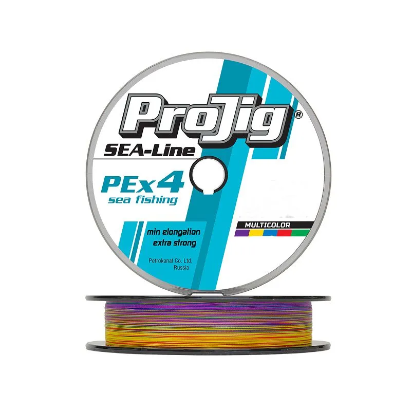 Плетеный шнур для рыбалки ProJig SEA Line (Projig / 0.4 / 45 / 6 / разноцветный /, SEA Line
Плетеный шнур для рыбалки ProJig SEA Line (Projig / 0.4 / 45 / 6 / разноцветный /, SEA Line