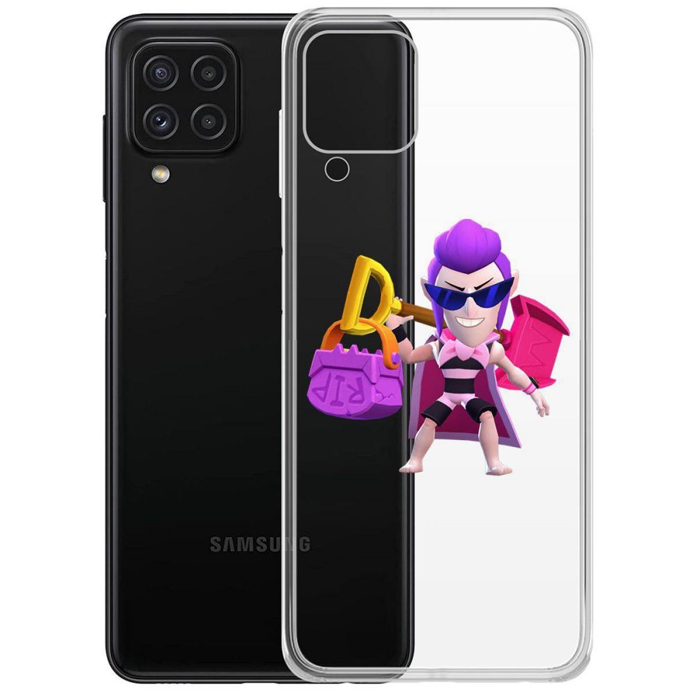 Чехол-накладка Brawl Stars-Пляжный Мортис для Samsung Galaxy A22/M22 (A225/M225), Прозрачный
Чехол-накладка Brawl Stars-Пляжный Мортис для Samsung Galaxy A22/M22 (A225/M225), Прозрачный