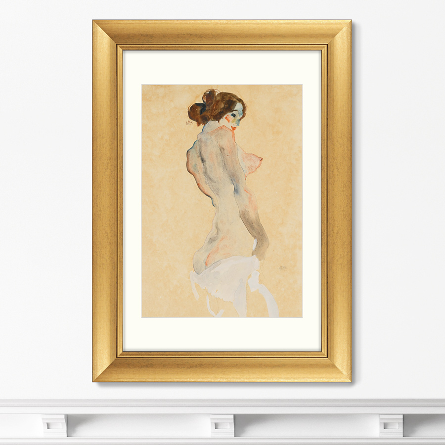 Репродукция картины в раме Standing Nude with White Drapery 1912г. Размер 50,5х70,5см
Репродукция картины в раме Standing Nude with White Drapery 1912г. Размер 50,5х70,5см