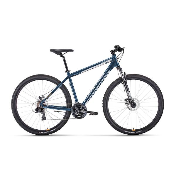 Велосипед 29 FORWARD APACHE 2.0 CLASSIC(DISK)(21-ск.)2022(рама 17)темный/синий/серебристый, RBK22FW29102
Велосипед 29 FORWARD APACHE 2.0 CLASSIC(DISK)(21-ск.)2022(рама 17)темный/синий/серебристый, RBK22FW29102