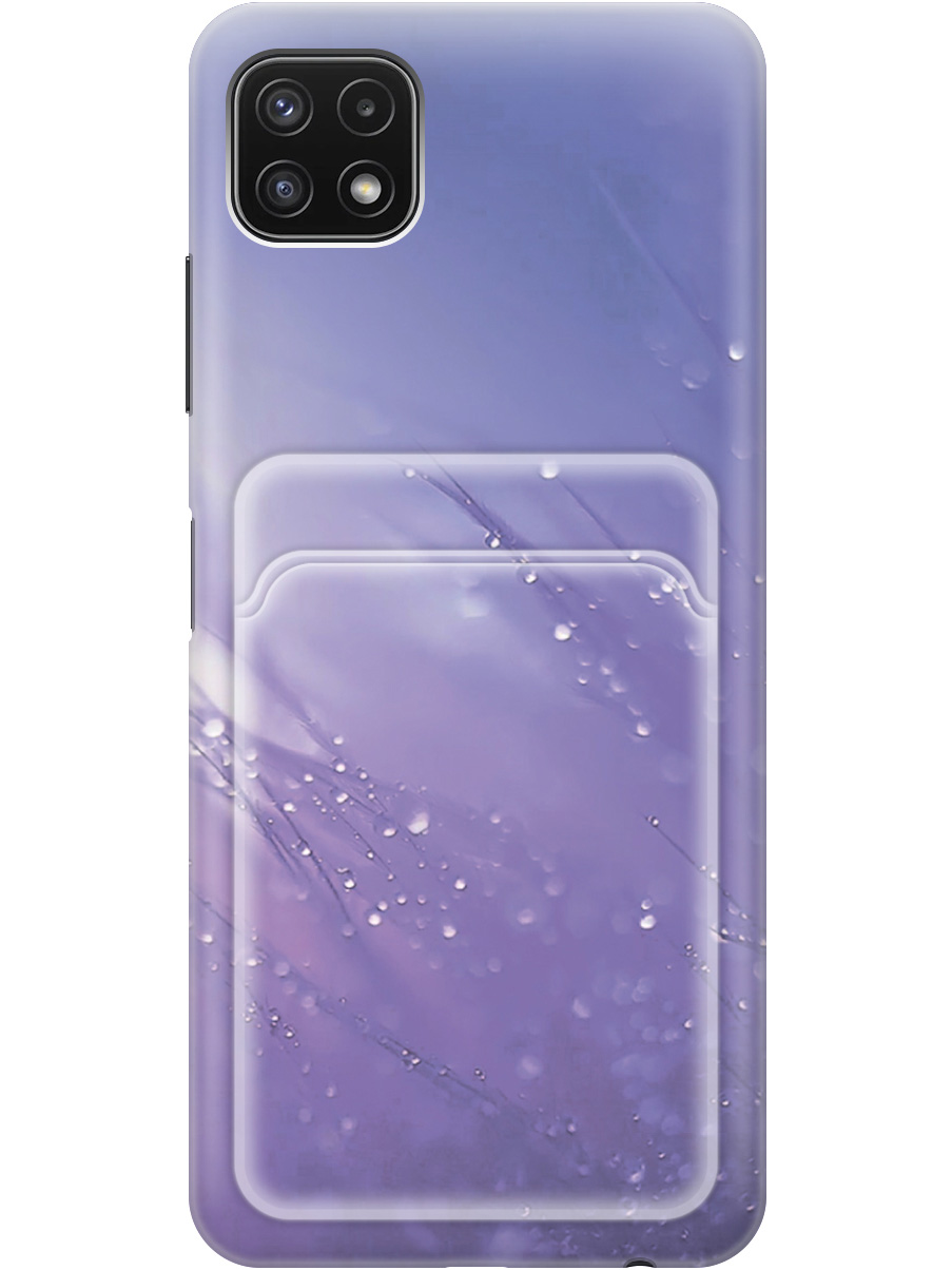 Силиконовый чехол на Samsung Galaxy A22s 5G с рисунком "Капли на синей траве", Белый;синий, 20012043
Силиконовый чехол на Samsung Galaxy A22s 5G с рисунком "Капли на синей траве", Белый;синий, 20012043