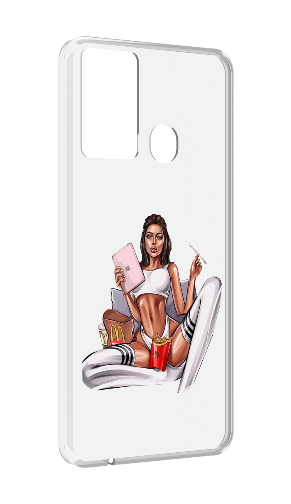 Чехол MyPads Модная-иллюстрация-девушки женский для Itel P37/Itel Vision 2S, Прозрачный, Tocco
Чехол MyPads Модная-иллюстрация-девушки женский для Itel P37/Itel Vision 2S, Прозрачный, Tocco