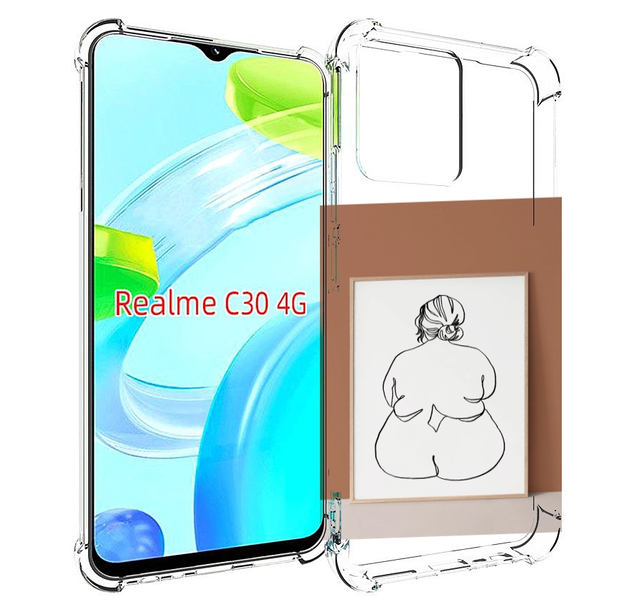 Чехол MyPads Body Positive Female Figure Line Art женский для Realme C30 4G, Прозрачный, Tocco
Чехол MyPads Body Positive Female Figure Line Art женский для Realme C30 4G, Прозрачный, Tocco