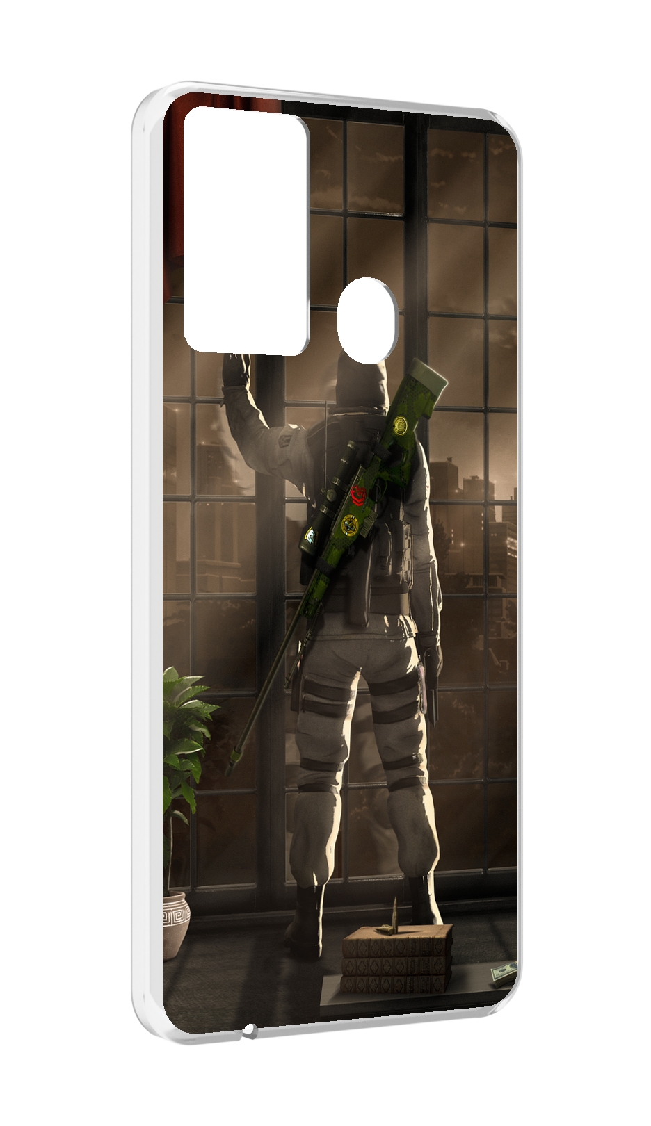 Чехол MyPads Контр-Страйк-в-дыму для Itel P37/Itel Vision 2S, Прозрачный, Tocco 
Чехол MyPads Контр-Страйк-в-дыму для Itel P37/Itel Vision 2S, Прозрачный, Tocco