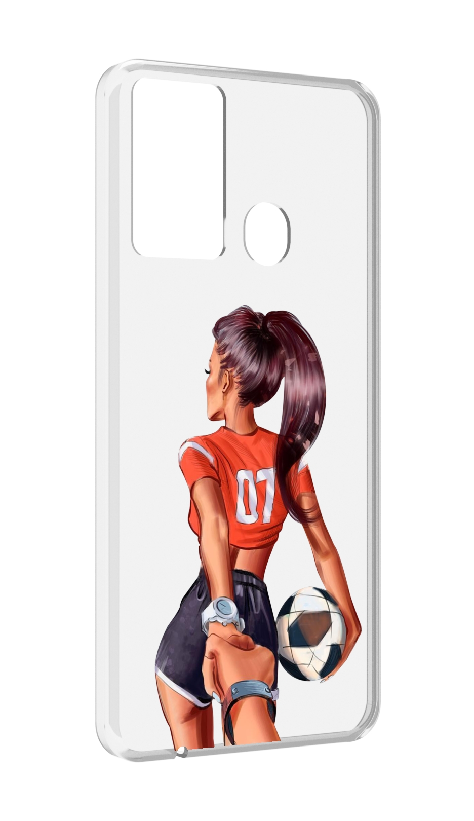 Чехол MyPads Девушка-футболистка женский для Itel P37/Itel Vision 2S, Прозрачный, Tocco
Чехол MyPads Девушка-футболистка женский для Itel P37/Itel Vision 2S, Прозрачный, Tocco